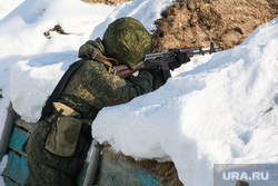 Полигон ТВВИКУ. Тюмень, автомат, оружие, стрельба, окоп, военный полигон, солдат, штурмовик, сво, специальная военная операция, военный