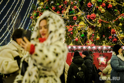 Новогодние украшение города. Москва, новый год, новогодне украшение