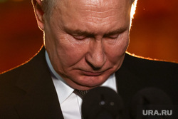 Заключительная пресс-конференция президента России Владимира Путина по окончанию визита в Китай. Пекин, КНР, путин владимир