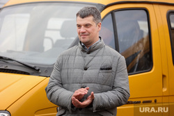 Вручение школьных автобусов и машин скорой помощи. Курган, сигидаев алексей