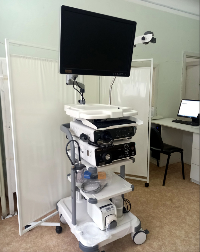 В больницу Шадринска приобрели видеоэндоскоп за 8 млн рублей