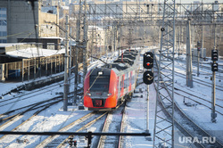 Железнодорожная станция Пермь-2., ласточка, электричка ласточка, электричка зимой