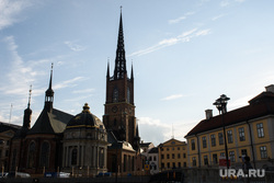Виды Стокгольма. Швеция.ЛГБТ, стокгольм, церковь риддархольмена