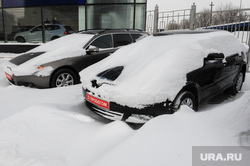 Автосалон ВОЛЬВО. Челябинск, зима, шкода, автомобиль, машины в снегу, иномарка, с пробегом