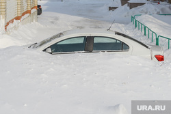 Снегопад. Челябинск, снег, снегопад, зима, автомобиль, автотранспорт, мороз