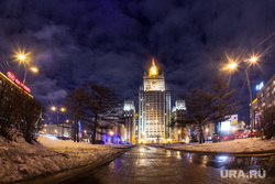 Москва, разное., высотка, мид, виды москвы, вечерний город, город москва