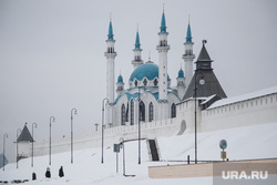 Зима виды города. Казань. Казань, зима, мечеть, кул-шариф, татарстан, казань, кремль, казанский кремль