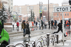 Снежный город. Тюмень, снег, зима, погода, снегопад