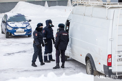 Митинг сторонников Навального. Сургут, полиция