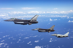 Истребители F-16.stock, нато, истребитель, f-16, nato, ф-16, stock