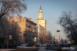 Виды Перми, зима 2020 г. Пермь., гу мвд по пермскому краю, полиция, пермь, гу мвд, башня  смерти