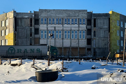 Строительство школы в Заозерном. Курган, школа, стройка, заозерный