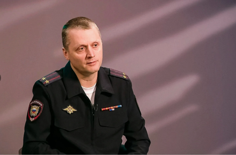 Подполковник полиции Максим Собянин ушел на пенсию
