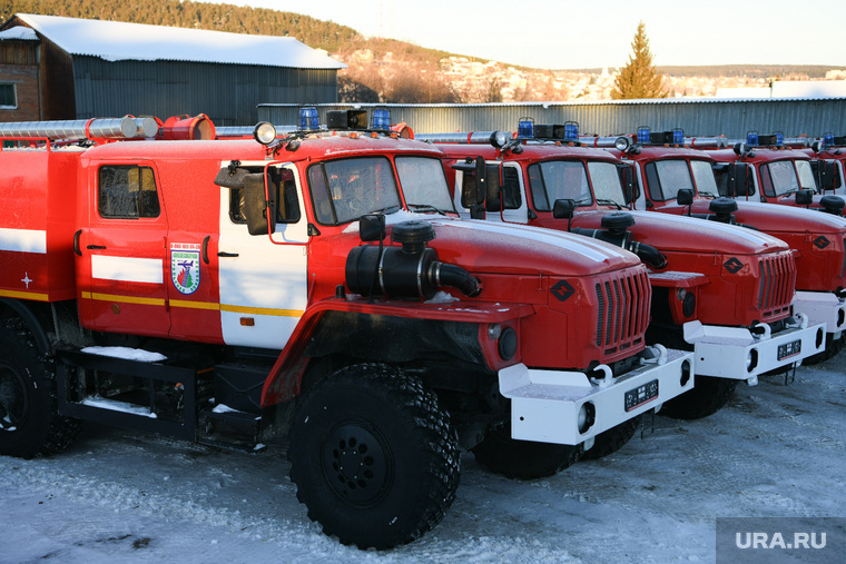 Самое многочисленное приобретение — пожарные машины «Урал»