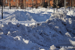 Морозы. Курган, снег, зима, сугроб