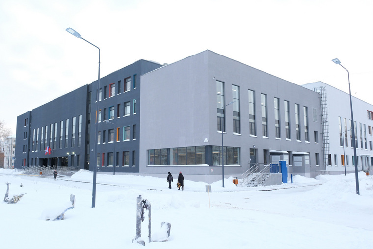 Новый корпус школы «Точка» построен в микрорайоне Городские горки