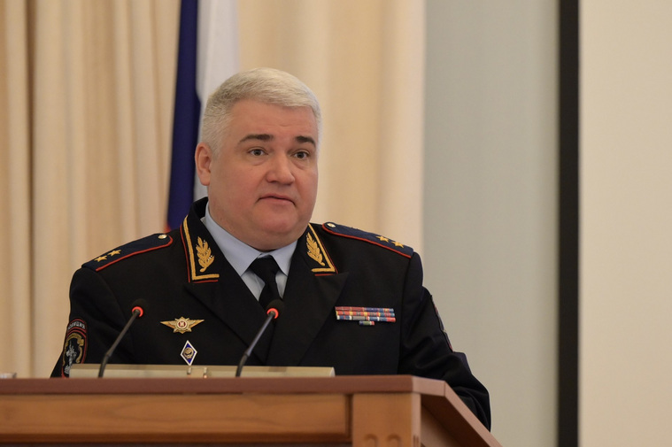 Генерал-лейтенант Михаил Черников на коллегии