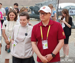 Алексей Текслер и Наталья Комарова на форуме в ХМАО