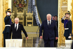 Владимир Путин и Александр Лукашенко на заседании высшего Госсовета союзного государства России и Белоруссии. Москва, путин владимир, лукашенко александр