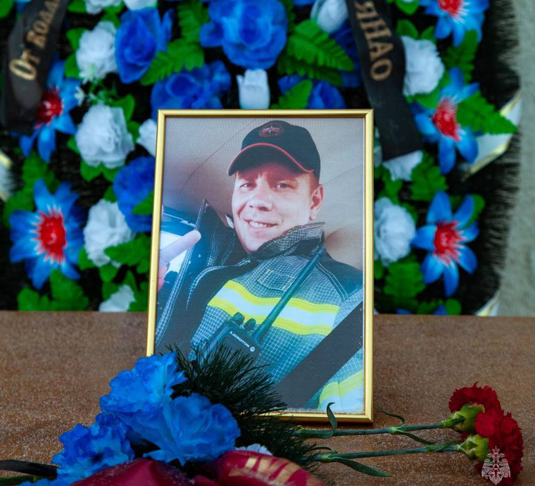 Погибший в ДТП пожарный Евгений Клипа