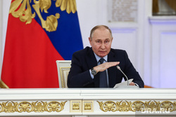 Владимир Путин на Госсовете в Кремле. Москва, путин владимир