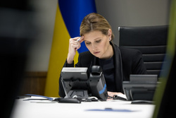 Официальный сайт президента Украины.stock Москва, Елена Зеленская, stock