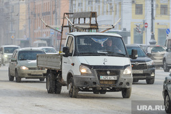 Виды города. Челябинск, газель, автотранспорт, казахский номер