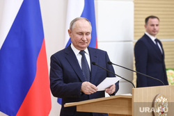 Владимир Путин на приветствии членам избирательных комиссий. Москва, путин владимир