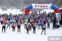 Лыжня России 2019. Курган, старт, лыжня россии 2019