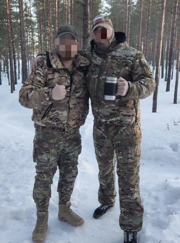 Пермские бойцы за несколько дней до начала спецоперации в феврале 2022 года