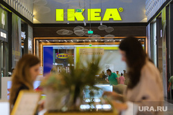 Закрытый магазин IKEA. Екатеринбург, логотип, ikea, вывеска, икеа