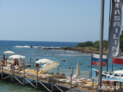 Турция, море, пирс, пляж