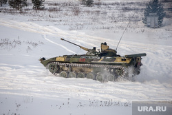 Свердловский полигон., военная техника, бмп