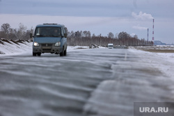 Дорога. Плохая видимость. Курган, метель, плохая видимость, трасса, дорога