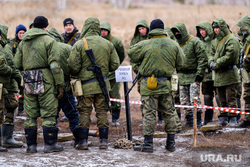 Боевое слаживание мобилизованных на Чебаркульском полигоне ЦВО. Челябинская область, учения, армия, военные, солдаты, оружие, вооружение, война, бойцы, боевые действия, полигон, сво, боевое слаживание