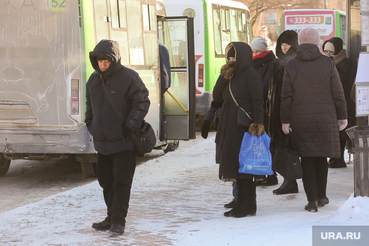 Холодная погода. Тюмень