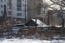 Свердловские зарисовки. Екатеринбург, зима, виз, частный дом, город, новостройки, частный сектор