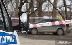 Проверка ложного минирования ул.Бригадирская 8. Пермь, происшествие, дежурная часть, ппс, лента ограждения, место проишествия, полиция, 02, 112, оцепление чп