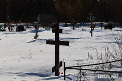 Кладбище Зайково. Курган, могилы, кладбище, кладбище зимой, зайково, зайковское кладбище