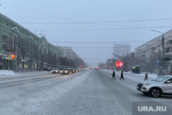 Мороз. Челябинск, холод, зима, погода, проспект ленина, климат, мороз, декабрь