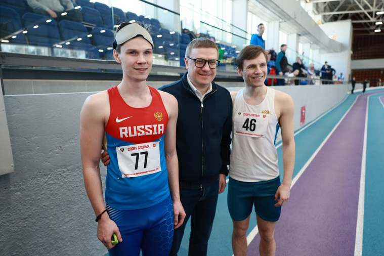 Губернатор Текслер поприветствовал участников Всероссийских соревнований по спорту слепых по легкой атлетике