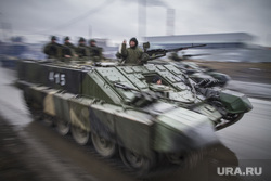 Репетиция парада Победы. Екатеринбург, военная техника, танки в городе