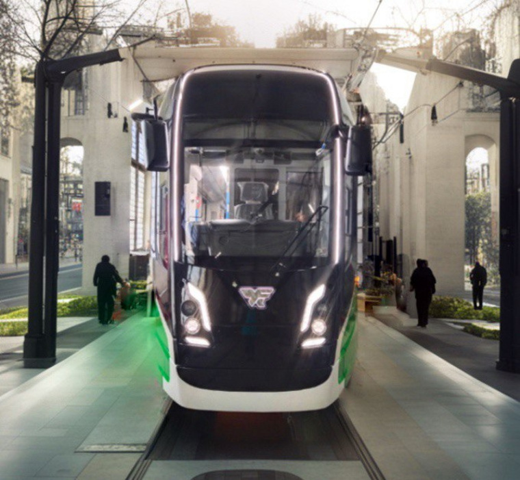 Трехсекционный трамвай создан специально для ряда городов