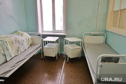 Учения МЧС в здании областной больницы. Курган, палата, больничная палата, больница, больничная койка