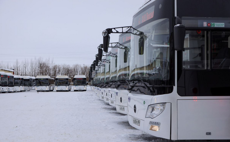 Новые автобусы в Нижневартовске