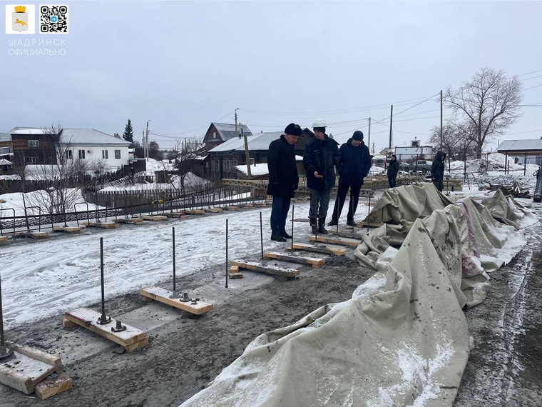 Строительство моста идет с опережением графика