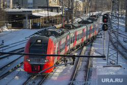Железнодорожная станция Пермь-2., ласточка, электричка ласточка, электричка зимой