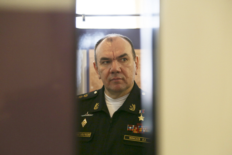Адмирал Александр Моисеев. stock, моисеев александр, stock