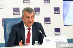 Сергей Меняйло на пресс-конференции в ТАСС. Москва, меняйло сергей