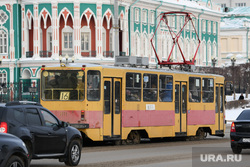 Клипарт, разное. Екатеринбург, общественный транспорт, трамвай, маршрут16